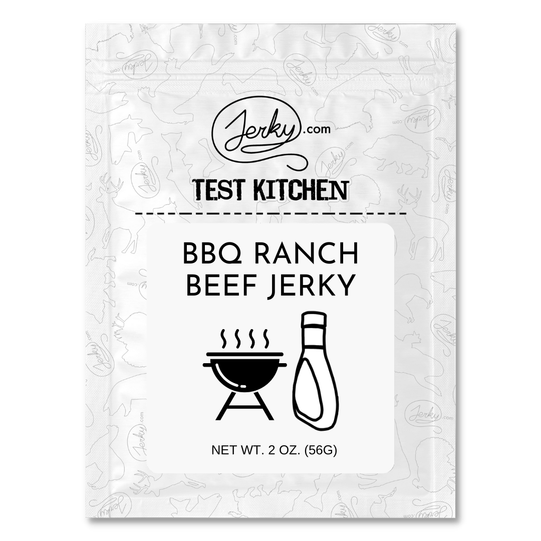 Test Kitchen Batch #29 - BBQ Ranch Beef Jerky 2oz by Jerky.com