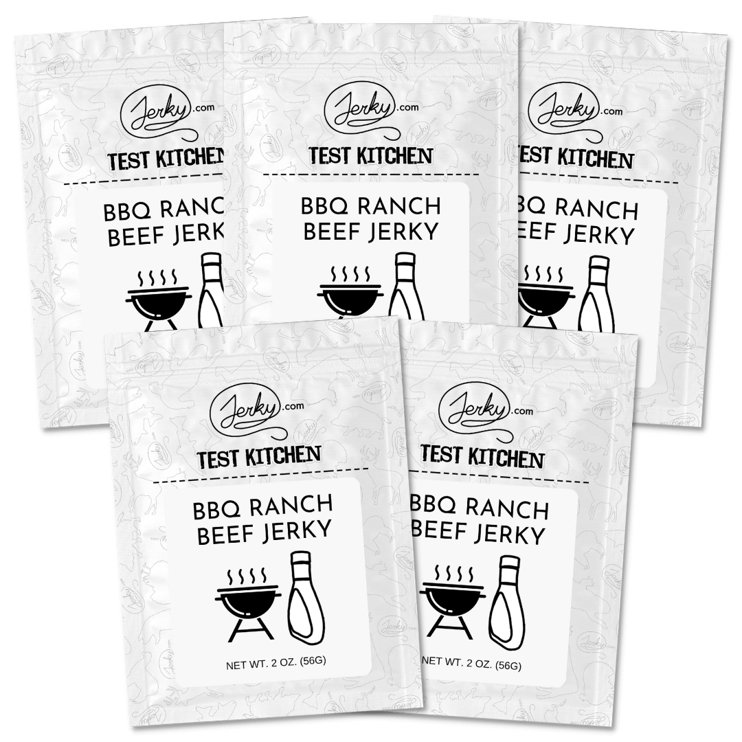 Test Kitchen Batch #29 - BBQ Ranch Beef Jerky 5-Pack by Jerky.com