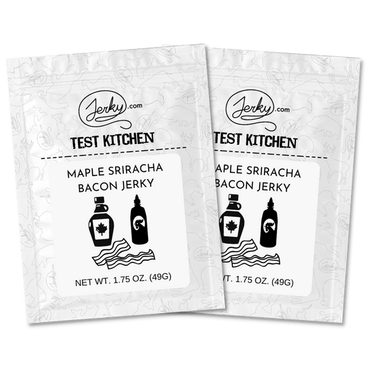 Test Kitchen Batch #36 - Maple Sriracha Bacon Jerky 2-Pack by Jerky.com