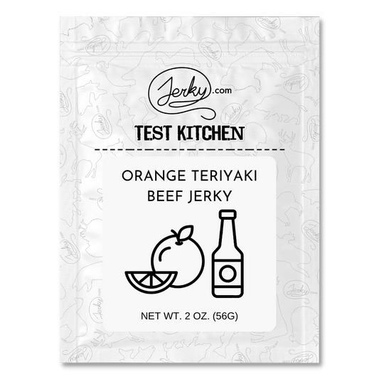 Test Kitchen Batch #35 - Orange Teriyaki Beef Jerky 2oz by Jerky.com