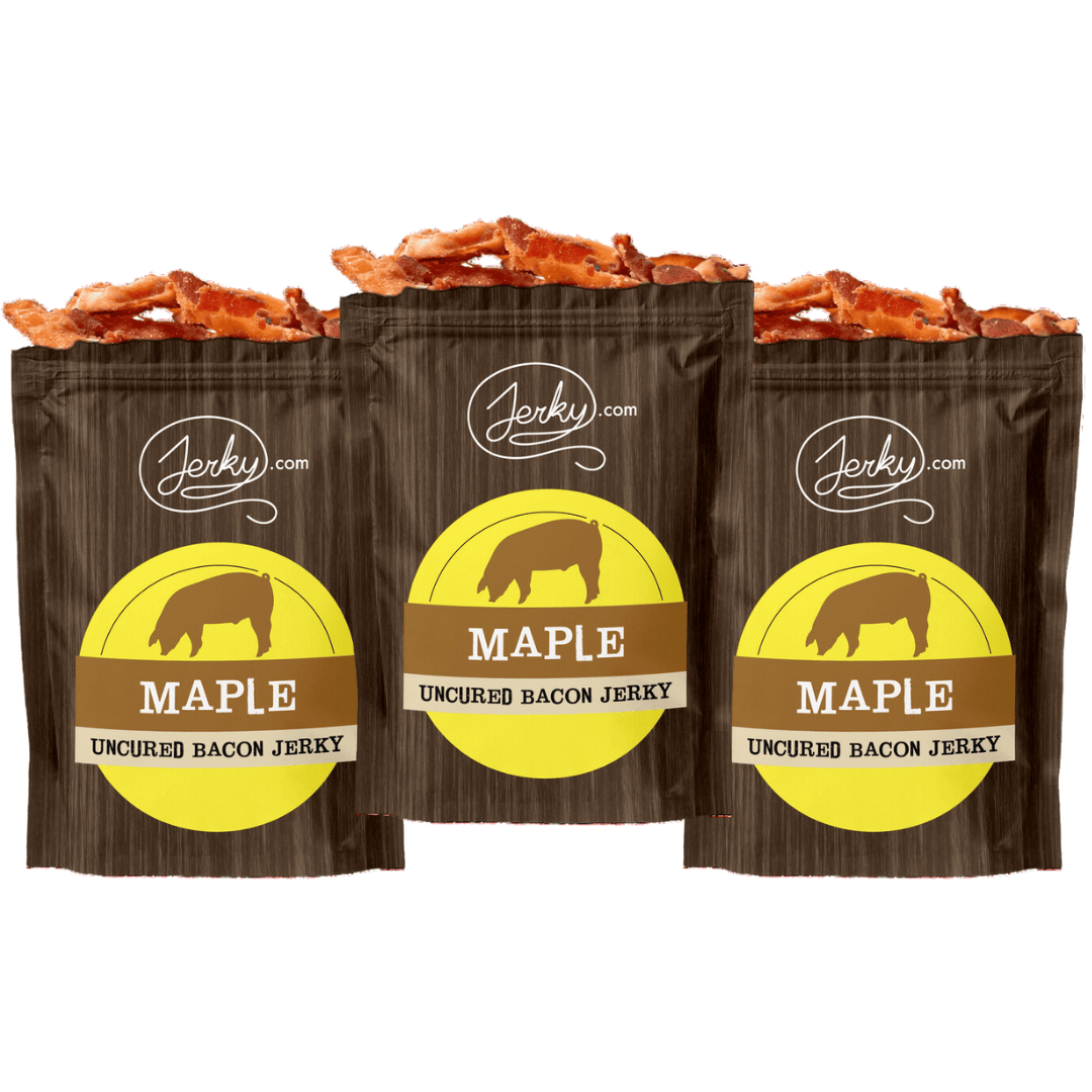 Maple Flavored Bacon Jerky 3-Pack by Jerky.com