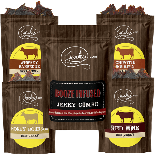 Booze Infused Jerky Combo by Jerky.com