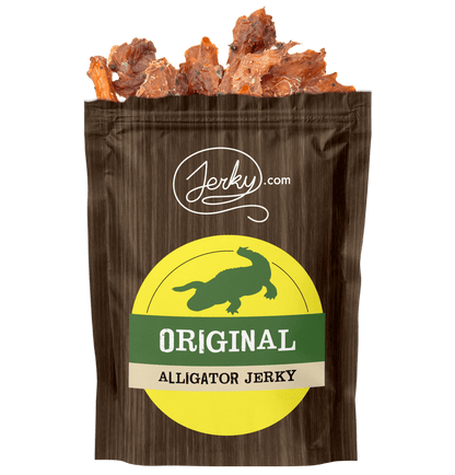 All-Natural Alligator Jerky - Original by Jerky.com