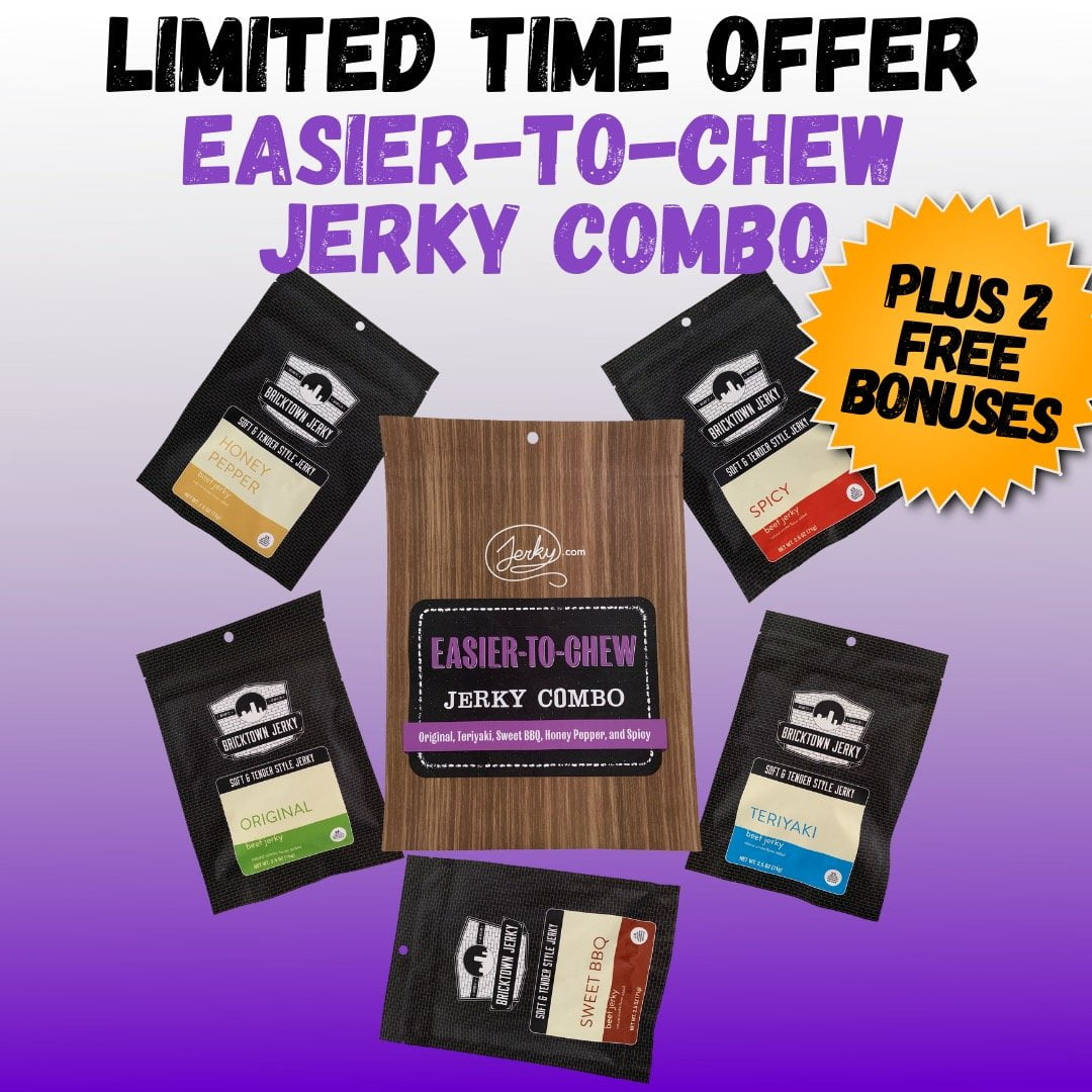 Beef Jerky Combo Offer + 2 FREE Bonuses by Jerky.com