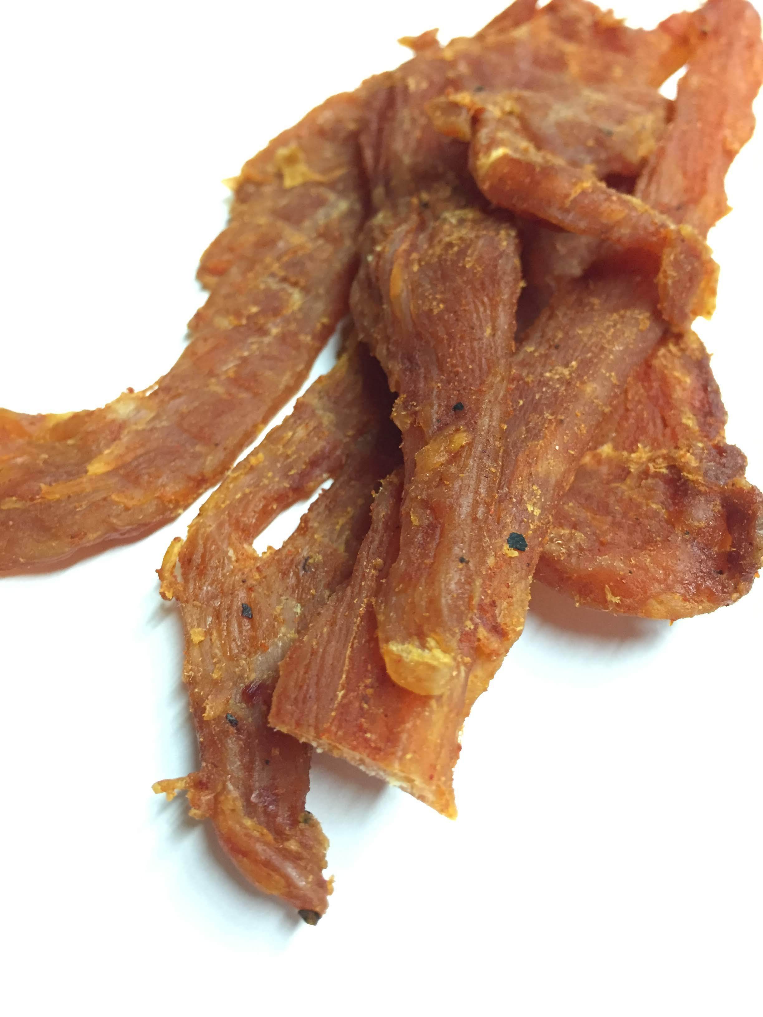 Buffalo Wing Chicken Jerky All Natural Tasty. 2.5 oz. Bags by Jerky