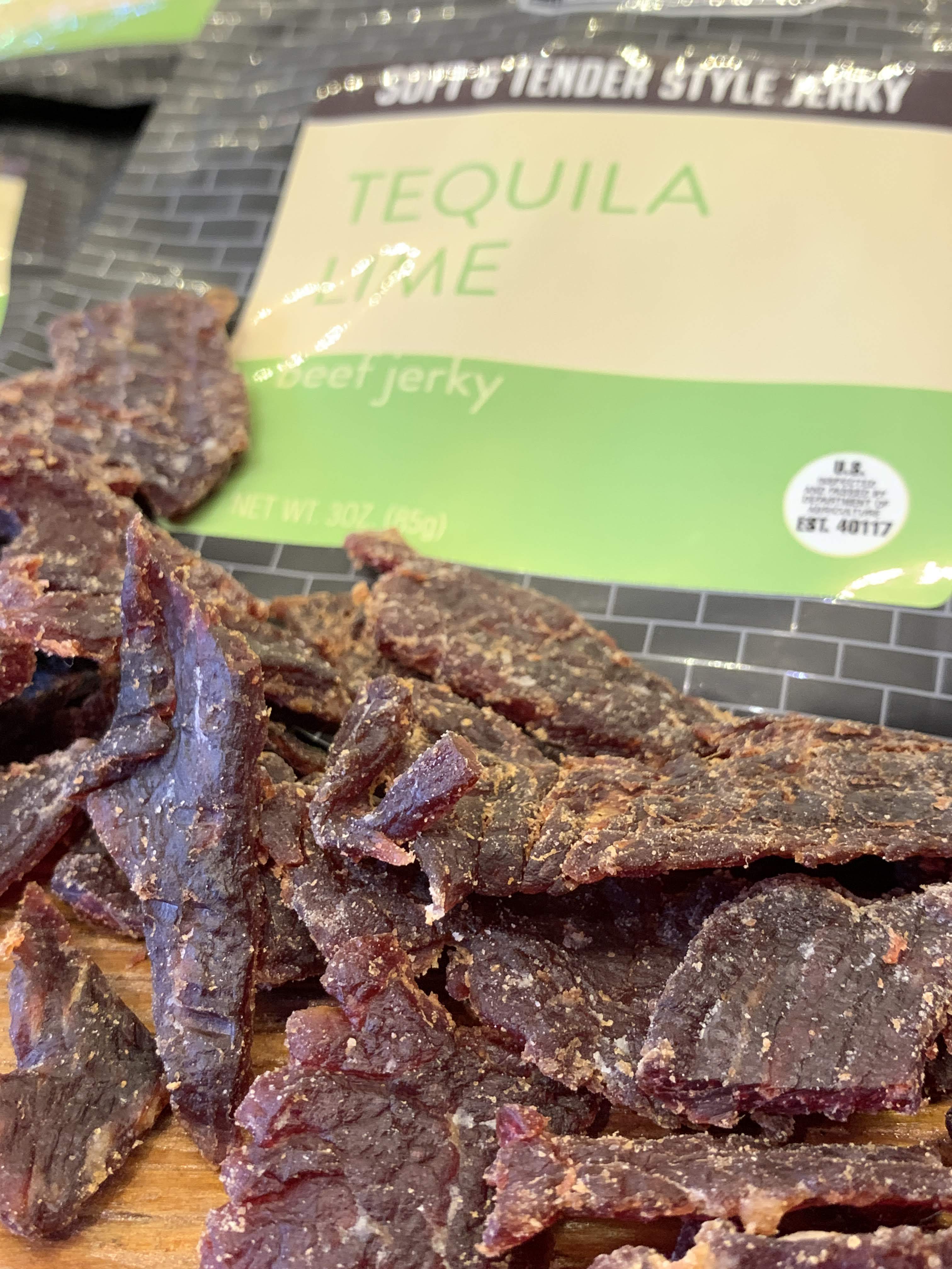 Tequila Lime Beef Jerky Easier to Chew